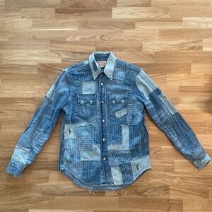 Ralph Lauren Double RL Western Denim Shirt